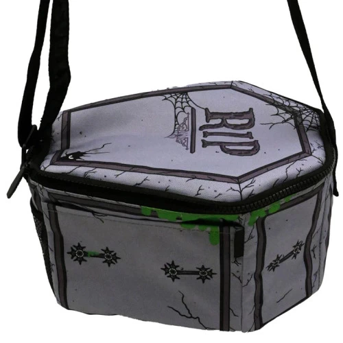 Kreepsville 666 Spooky RIP Coffin Insulated Lunch Bag 4 Kreepsville 666 Spooky RIP Coffin Insulated Lunch Bag - Image 2