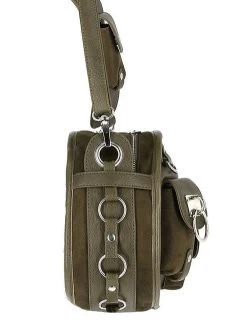 Restyle Utility Round Bag: Olive -Fashion Apparel 003D8420 F5DB 4BC5 A7E5 3FB938BD89AF 05098.1708363639