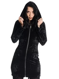 Banned Big Crush Hoodie Dress: Black - Small -Fashion Apparel 01A5FDCA 5DCB 41A6 AD47 472696F061DE 49317.1647872943