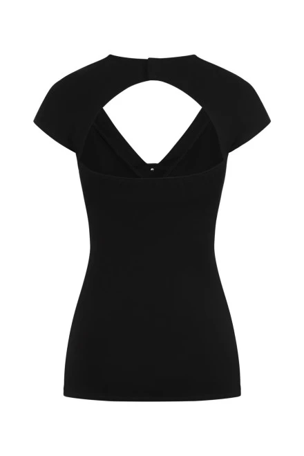 Necessary Evil Luna Cap Sleeve Top - Small 4 Necessary Evil Luna Cap Sleeve Top - Small - Image 2