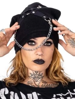 Chemical Black Phantom Knit Hat -Fashion Apparel 05146DB6 A8B8 4B97 85B0 D8C9886B3F83 27057.1709101005