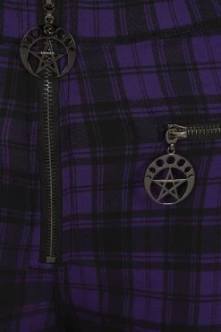 Banned Damien Pants: Purple Check - Small, Large And XL 17 Banned Damien Pants: Purple Check - Small, Large And XL -Fashion Apparel 0790003C 1567 47DF 9F68 08AAD53BBF5A 09503.1675684687