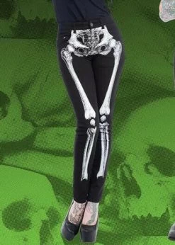 Kreepsville 666 Unisex Skeleton Skinny Jeans: White Bone -Fashion Apparel 07FECDF6 2E23 42EE B076 8B80175E0C81 65076.1713251351