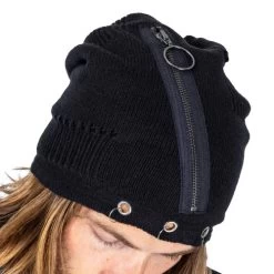 Heartless Revenant Knit Hat: Black -Fashion Apparel 09C45477 8838 455C 8B6A 340F89A3A9AA 77957.1705945386