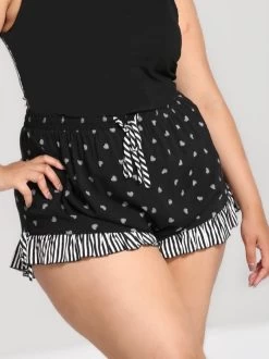 Hell Bunny Ribcage Hearts Lounge Shorts - Small To 4XL -Fashion Apparel 0D2C2ACD D374 49C2 BC8B 31A3ABF9F786 93275.1694227453