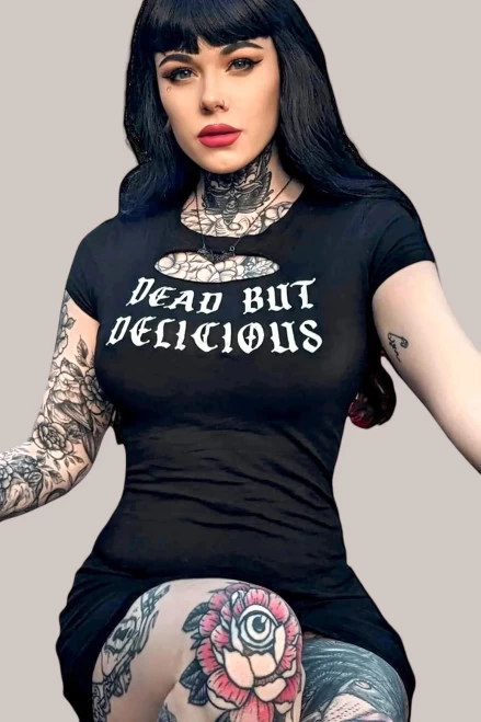 Demi Loon Dead But Delicious Living Dead Girl Tee 4 Demi Loon Dead But Delicious Living Dead Girl Tee - Image 2