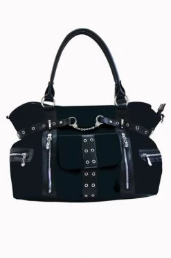 Banned Rise Up Handbag: Black