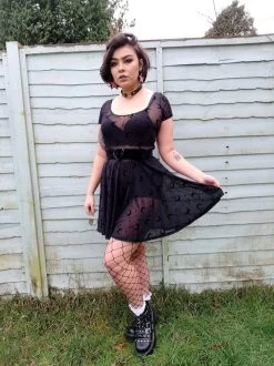 Collectif Lila Moon Flock Mesh Skater Dress - Small, Medium And Large 13 Collectif Lila Moon Flock Mesh Skater Dress - Small, Medium And Large -Fashion Apparel 15F799CD C853 475C 8D9E 74A2EEF74527 13254.1671355451