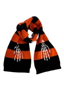 Banned Every Day Is Halloween Knit Scarf