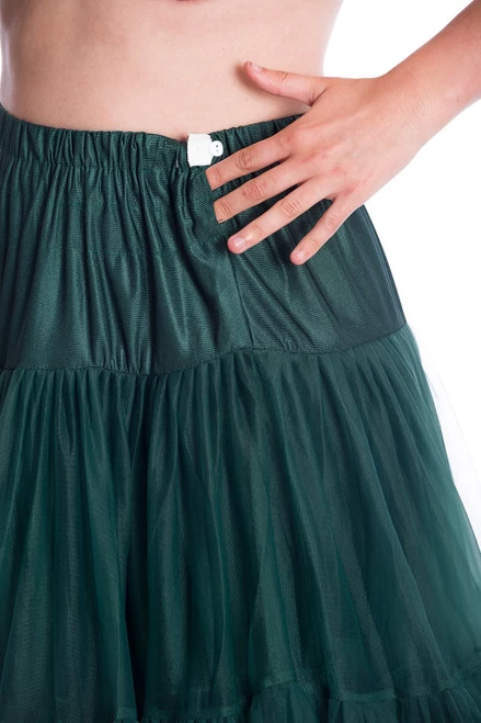 Banned Lifeforms 26" Petticoat: Bottle Green 7 Banned Lifeforms 26" Petticoat: Bottle Green - Image 5