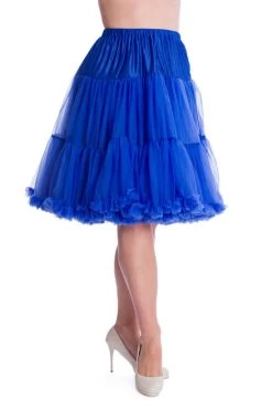 Banned Starlite 23" Petticoat: Royal Blue