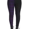 Banned Kaori Pants: Black / Purple - Small To 2XL -Fashion Apparel 1642506464TR31142 PUR2460 91663.1648588809