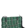 Banned Tartan Shoulder Bag: Green