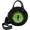 Kreepsville 666 Black Cat Eyeball Backpack / Handbag