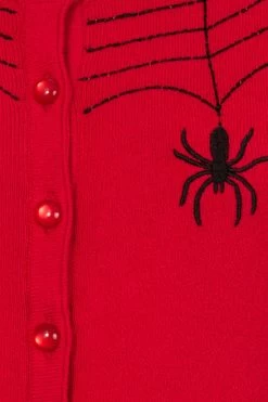 Hell Bunny Spider Cardigan: Redback - XL, 3XL And 4XL 12 Hell Bunny Spider Cardigan: Redback - XL, 3XL And 4XL -Fashion Apparel 17B9E0DE 28A4 4586 98A8 02FD8E862DA9 52165.1657681783