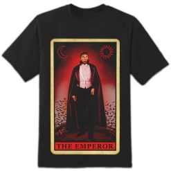 Rock Rebel Dracula Tarot Card Men's T-Shirt