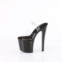 Pleaser Enchant-708 8" Platform Heels: Clear / Black - PRE-ORDER 10 Pleaser Enchant-708 8" Platform Heels: Clear / Black - PRE-ORDER -Fashion Apparel 201A1A00 18D8 4038 A6F7 674EB090DFF3 64651.1677965987