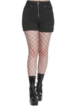 Banned Hina Pinstripe Shorts