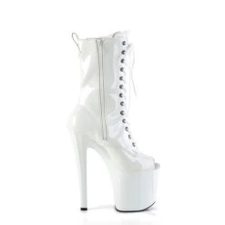 Pleaser Enchant-1041 8" Peep Toe Ankle Boots: White - PRE-ORDER -Fashion Apparel 216E4343 032E 4DAA 8FAE 2409DA6E9499 35118.1677973631
