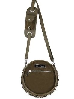 Restyle Utility Round Bag: Olive -Fashion Apparel 22FB1181 3CFB 4C2A B157 D652A7B07414 19407.1708363633