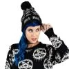 Too Fast Witch Bitch Pom Pom Knit Beanie 2 Too Fast Witch Bitch Pom Pom Knit Beanie -Fashion Apparel 274CED06 930F 4EF9 AB5C EE309B6285F3 45208.1705186878