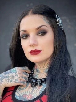 Kreepsville 666 Baphomet Circle Hair Clip -Fashion Apparel 2AA619B0 9F9B 48F6 97D7 DEA68A91C651 67728.1642947260