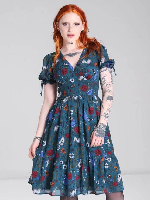 Hell Bunny Sianna Midi Dress - Small, Medium And Large 13 Hell Bunny Sianna Midi Dress - Small, Medium And Large - Image 11