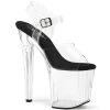 Pleaser Enchant-708 8" Platform Heels: Clear / Black / Clear - PRE-ORDER -Fashion Apparel 2EE639A8 35C3 425D 86B0 69D92F9CE691 76675.1677965483