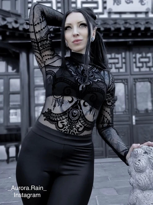 Restyle Mesh Bodysuit: Jewel Bat 10 Restyle Mesh Bodysuit: Jewel Bat - Image 8