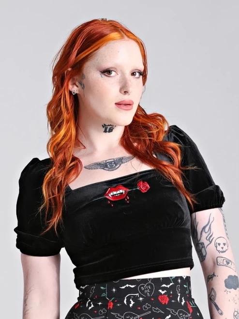 Hell Bunny Lilith Top 9 Hell Bunny Lilith Top - Image 7