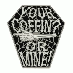 Kreepsville 666 Your Coffin Or Mine Spinning Enamel Pin
