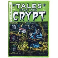 Kreepsville 666 Tales From The Crypt Green Comic Book Patch