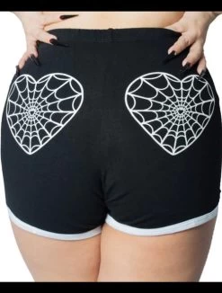 Kreepsville 666 Web Heart Running Shorts -Fashion Apparel 3976A04D B4B0 4CF2 88B7 2E59E43E814A 80261.1705691969