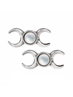 Alchemy Gothic - Triple Goddess Stud Earrings -Fashion Apparel 3C25E9DB 7A86 44B3 8148 7F2703AA4817 50648.1663021104