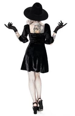 Restyle Black Velvet Sweetheart Dress With Gothic Cross 25 Restyle Black Velvet Sweetheart Dress With Gothic Cross -Fashion Apparel 454DF134 64CE 477F BBA5 F9ABE746A0F0 67988.1605817075