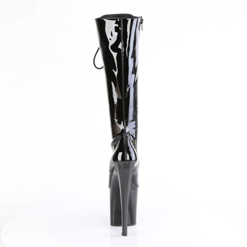 Pleaser Enchant-2023 Knee High Boots: Black - PRE-ORDER 7 Pleaser Enchant-2023 Knee High Boots: Black - PRE-ORDER - Image 5