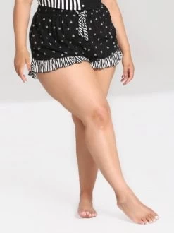 Hell Bunny Ribcage Hearts Lounge Shorts - Small To 4XL -Fashion Apparel 472D883A D326 4227 B3D8 9B265876521A 13711.1655897373