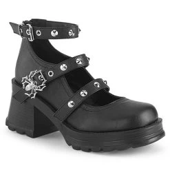 Demonia Bratty Spider Mary Janes - PRE-ORDER
