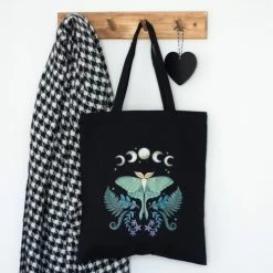 Luna Moth Tote Bag -Fashion Apparel 497F65D7 7155 473D AEC1 C6A2D0CD1666 30148.1702165858