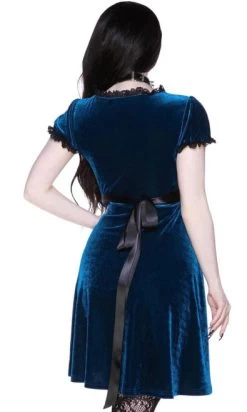Killstar Heather Babydoll Dress: Sapphire Blue - Small 9 Killstar Heather Babydoll Dress: Sapphire Blue - Small -Fashion Apparel 49979ED9 788A 47AE A160 34B0A45FB896 00549.1647355159