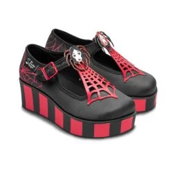 Hot Chocolate Design Mary Jane Platforms: Spidora