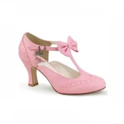Pin Up Couture Flapper Bow Heels: Pink - In Stock -Fashion Apparel 5070543D 1B28 465E 83EA F7CEFDF8D315 51215.1718736438