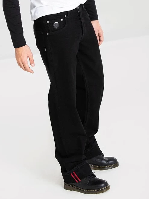 Chet Rock Loose Larry Jeans Black - 32" Leg / Regular 11 Chet Rock Loose Larry Jeans Black - 32" Leg / Regular - Image 9