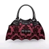 Rock Rebel Damask Bat Handbag: Red -Fashion Apparel 5476B35F DF05 4FDD BFC7 61A5CCE74ADE 19722.1701354633
