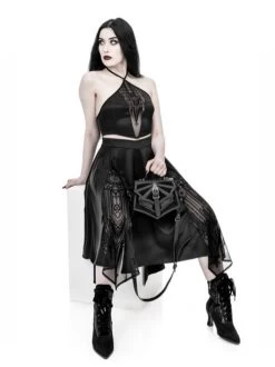 Restyle Leviathan Midi Skirt -Fashion Apparel 5C8A5623 8B89 41B0 9D8C 30CFB1B93FE3 05755.1710223404