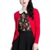 Hell Bunny Debbie Cardigan: Red - Small, Medium And Large -Fashion Apparel 5DD2837D 92C7 4217 8D1D 6FA429F5CD00 21242.1716716341