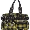 Banned Camdyn Handcuff Bag: Yellow Tartan 1 Banned Camdyn Handcuff Bag: Yellow Tartan -Fashion Apparel 604CED55 EB22 4EC3 A5DB 861F3B066183 52652.1701318938