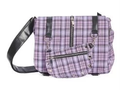 Banned Tartan Shoulder Bag: Lilac 15 Banned Tartan Shoulder Bag: Lilac -Fashion Apparel 6314DE40 6B30 45B4 8695 5A7C19B993BA 80538.1649414321