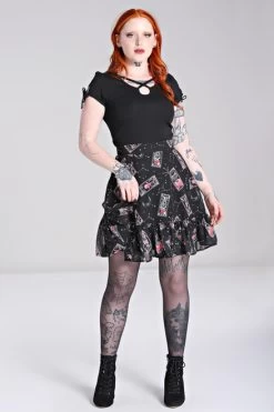 Hell Bunny Duality Skirt - Small To 4XL -Fashion Apparel 6B51E7AB 396A 473D AE51 D80A00036245 37643.1691403792