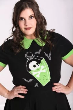 Hell Bunny Alchemist Jumper - Medium And Large -Fashion Apparel 6BBCACEA C60D 48BD 9BD7 F02AF3633980 70015.1676476271